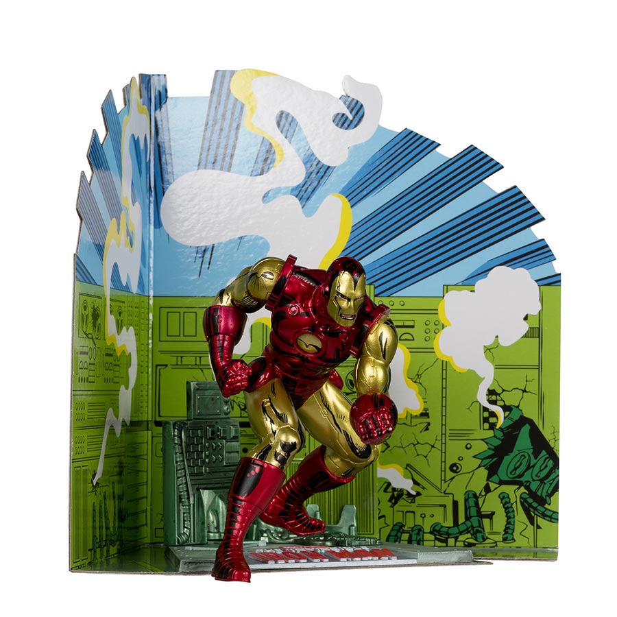 McFarlane Marvel Wave 1 Iron Man 126 1/10 Scale Figurine