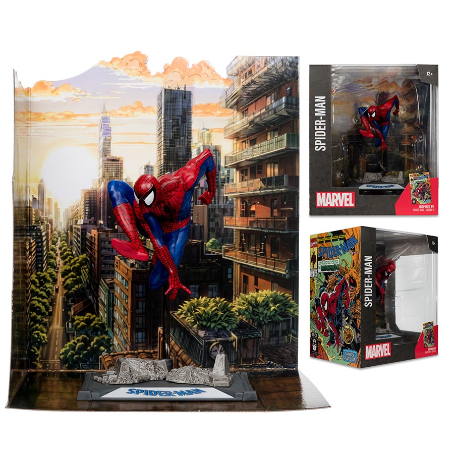 McFarlane Marvel Wave 1 Spider-Man 6 1/10 Scale Figurine