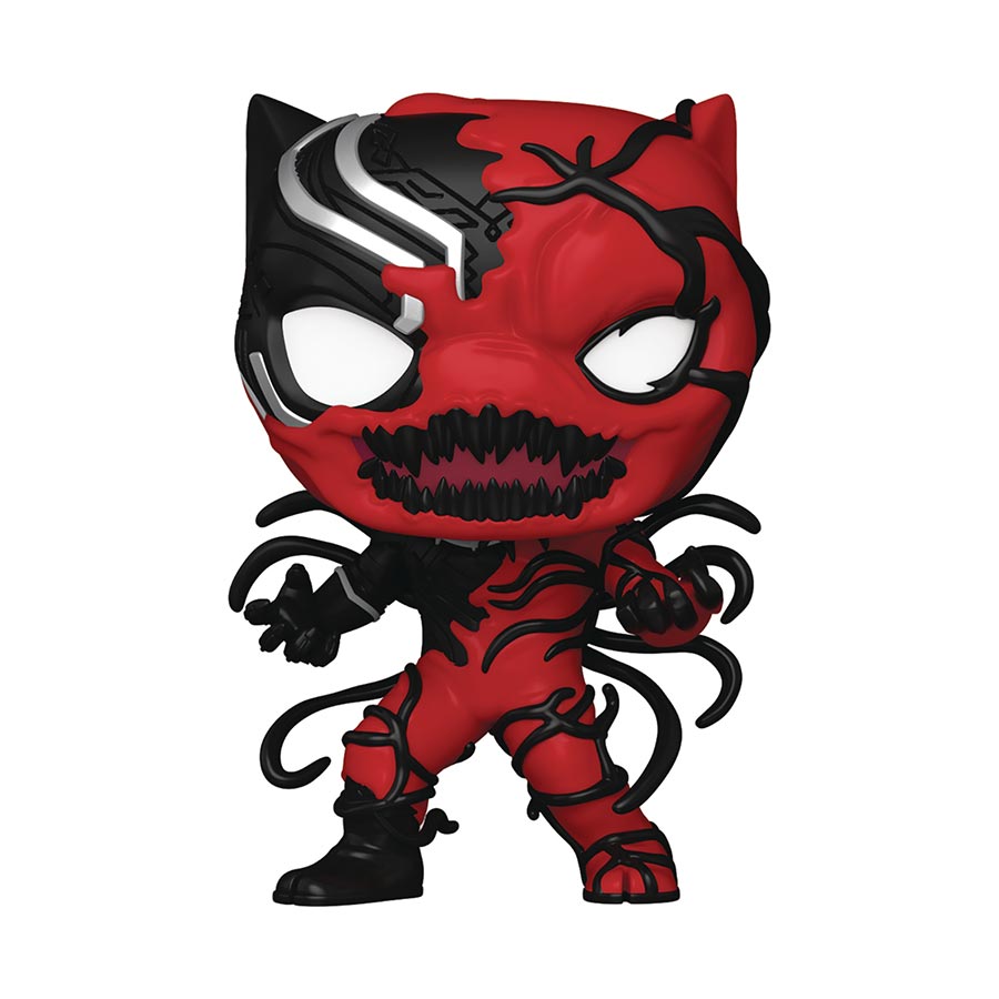 POP Marvel Carnage Black Panther Vinyl Bobble Head
