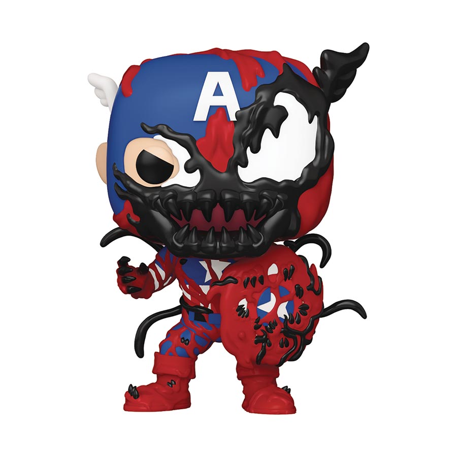 POP Marvel Carnage Captain America Vinyl Bobble Head