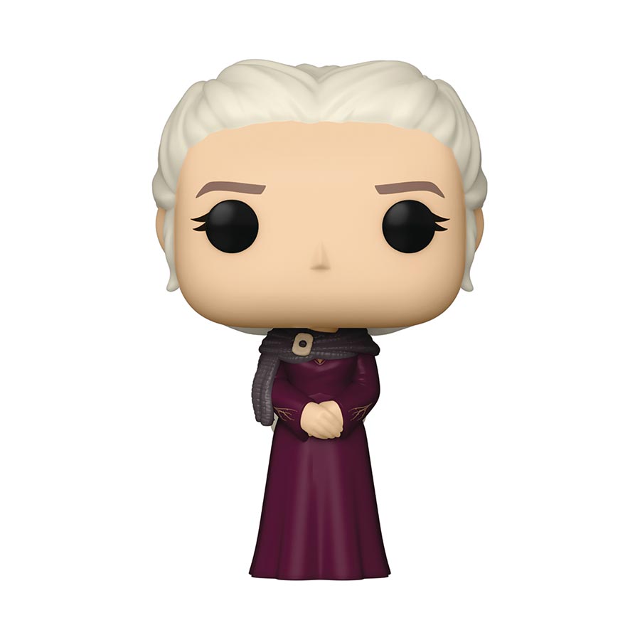 POP Television House Of The Dragon Season 3 Rhaenyra Targaryen in Purple Robe Vinyl Figure