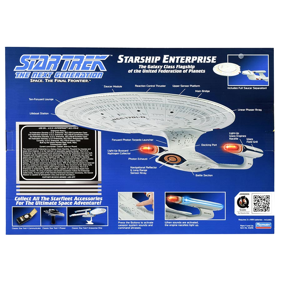 Star Trek The Next Generation 18-Inch Enterprise-D Ship
