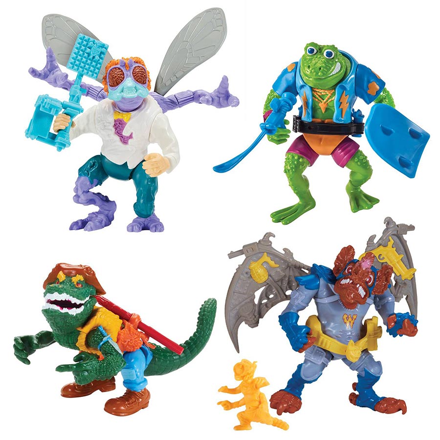 Teenage Mutant Ninja Turtles Classic Mutants #2 4-Piece Action Figure Set