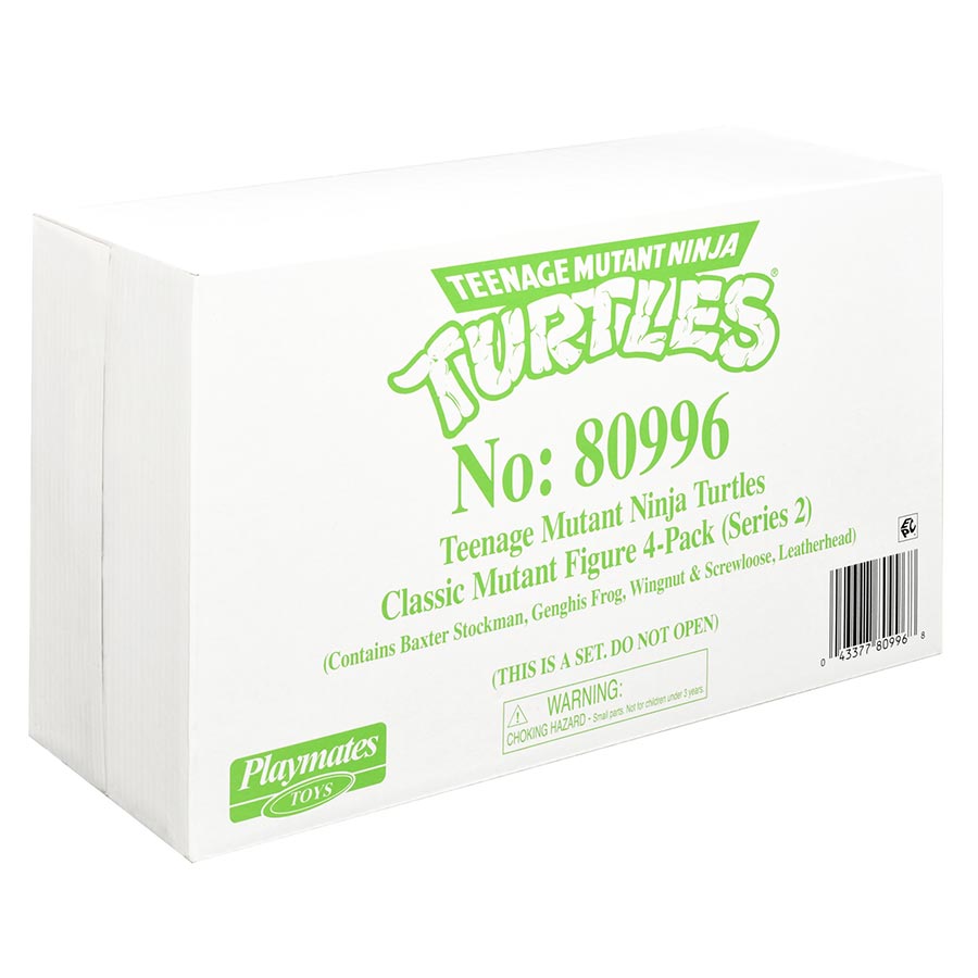 Teenage Mutant Ninja Turtles Classic Mutants #2 4-Piece Action Figure Set