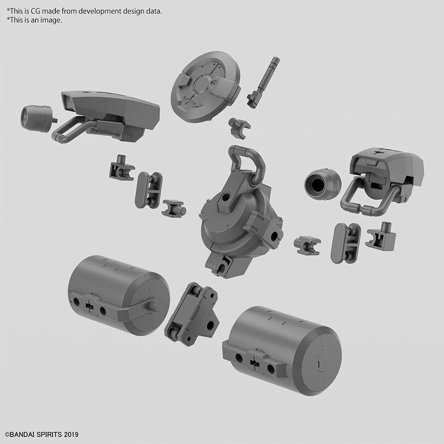 30 Minutes Missions Weapons 1/144 Kit #W-30 Customize Weapons (Heavy Weapon 2)