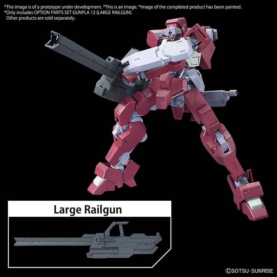 Option Parts Set Gunpla Kit #12 - Large Railgun