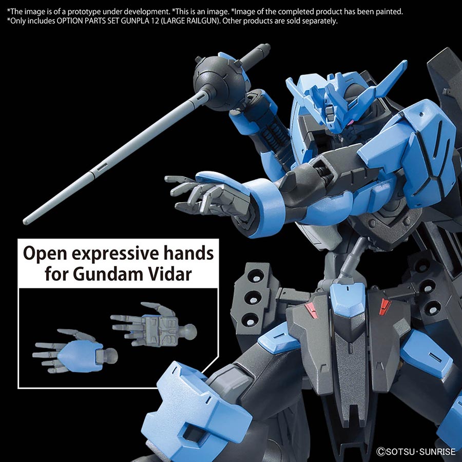 Option Parts Set Gunpla Kit #12 - Large Railgun