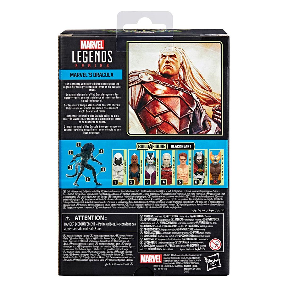 Marvel Legends Strange Tales Marvels Dracula 6-Inch Action Figure