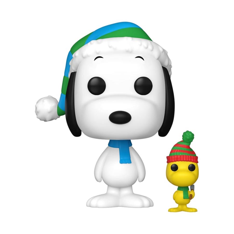 POP & Buddy Peanuts Snoopy & Woodstock Vinyl Figure