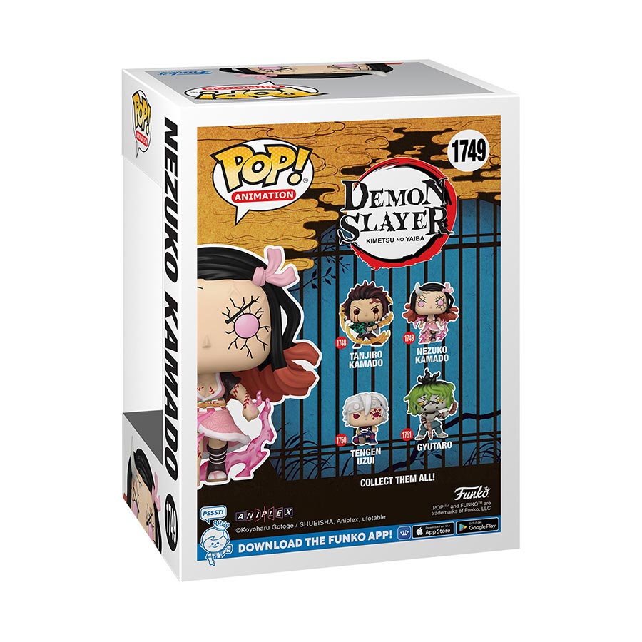 POP Animation Demon Slayer Kimetsu No Yaiba Nezuko (Demon Form) Vinyl Figure
