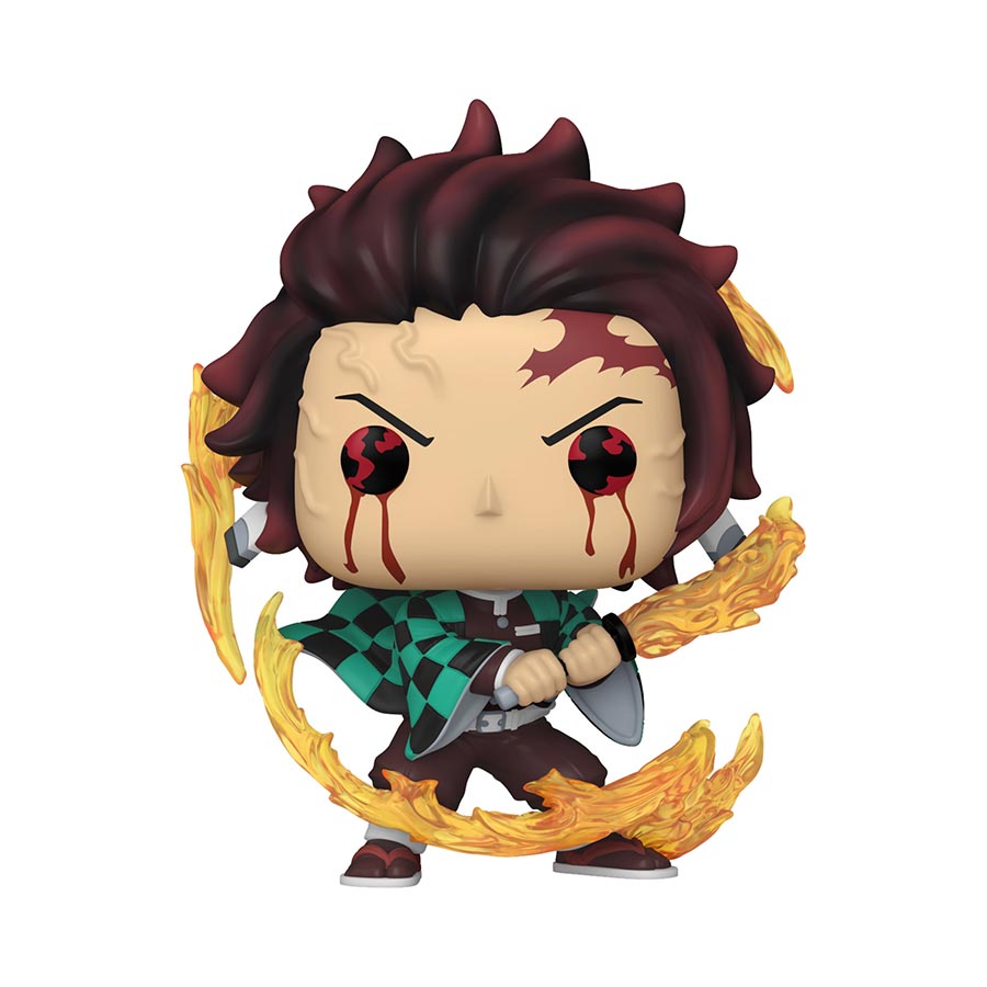 POP Animation Demon Slayer Kimetsu No Yaiba Tanjiro (Sun Breathing) Vinyl Figure