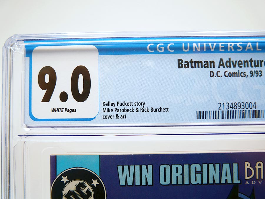 Batman Adventures #12 Cover B CGC 9.0