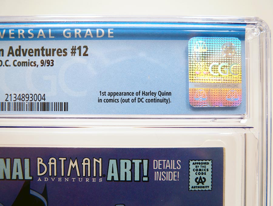 Batman Adventures #12 Cover B CGC 9.0