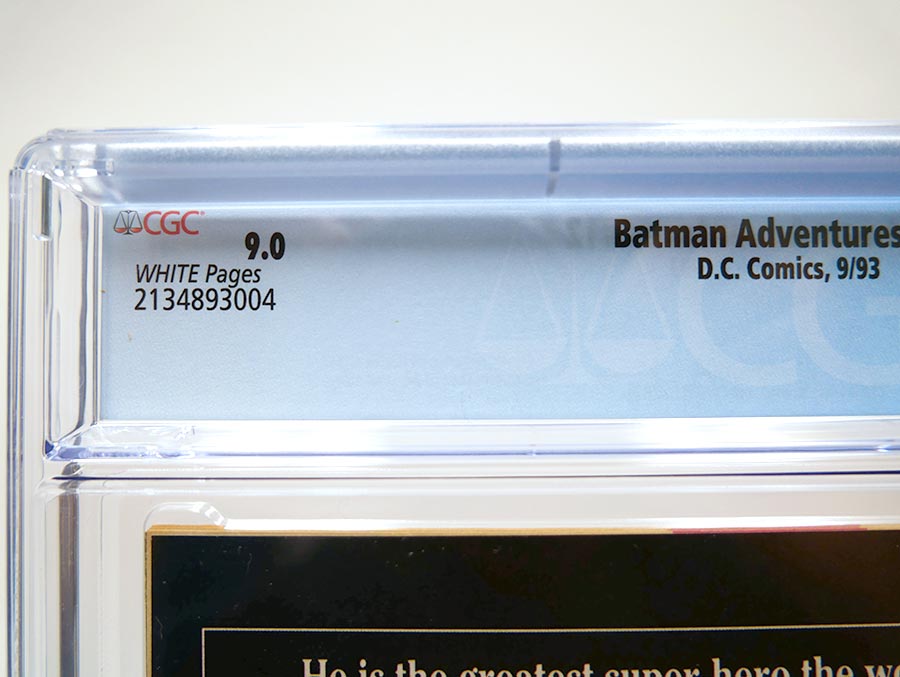 Batman Adventures #12 Cover B CGC 9.0