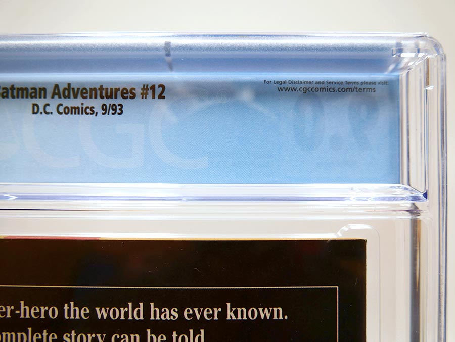Batman Adventures #12 Cover B CGC 9.0