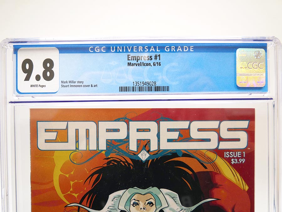 Empress #1 Cover I CGC 9.8 1st Ptg Regular Stuart Immonen Cover