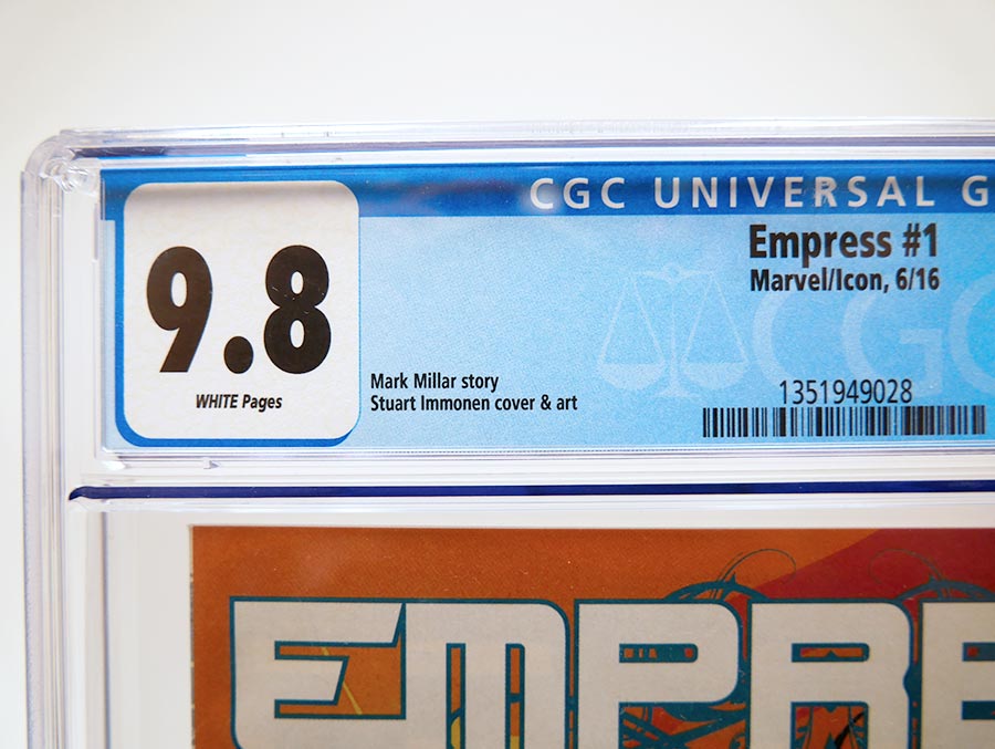 Empress #1 Cover I CGC 9.8 1st Ptg Regular Stuart Immonen Cover