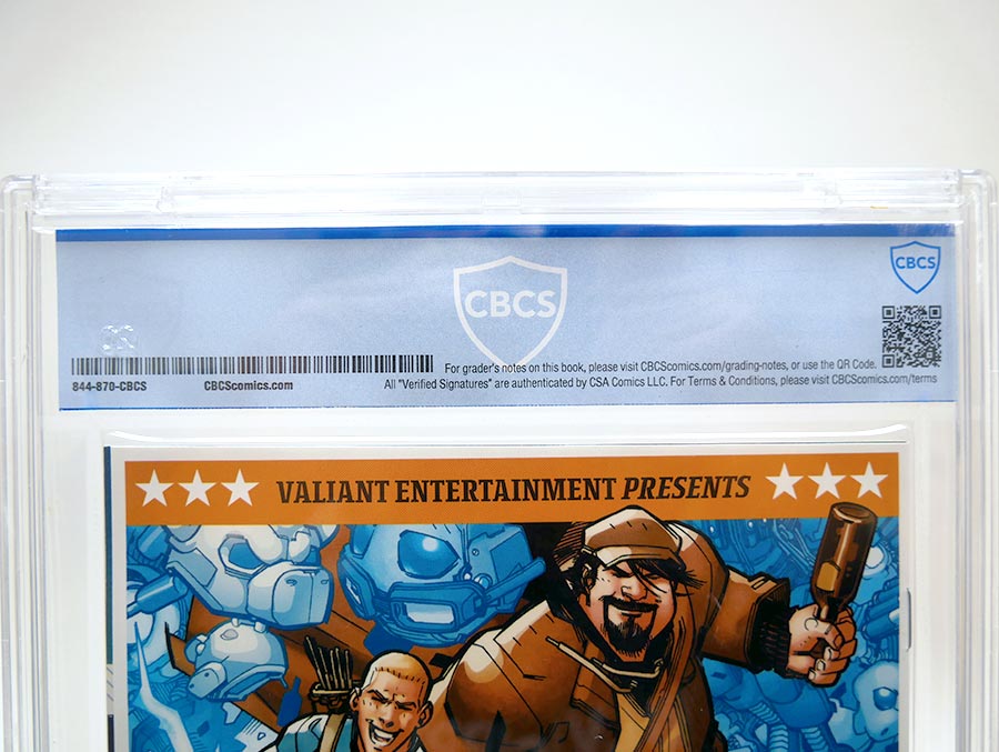 Faith (Valiant Entertainment) #1 Cover K CBCS 9.8 Variant Clayton Henry Valiant x CGC Cover