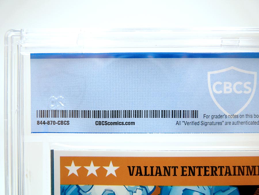 Faith (Valiant Entertainment) #1 Cover K CBCS 9.8 Variant Clayton Henry Valiant x CGC Cover