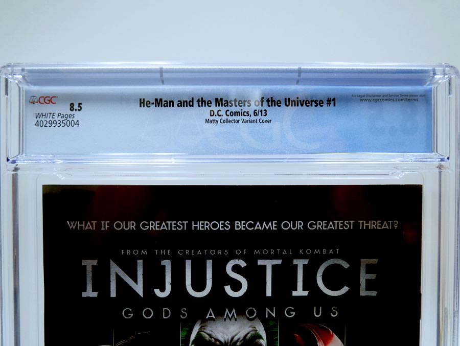 He-Man And The Masters Of The Universe Vol 2 #1 Cover C CGC 8.5 Action Figure Variant Cover 