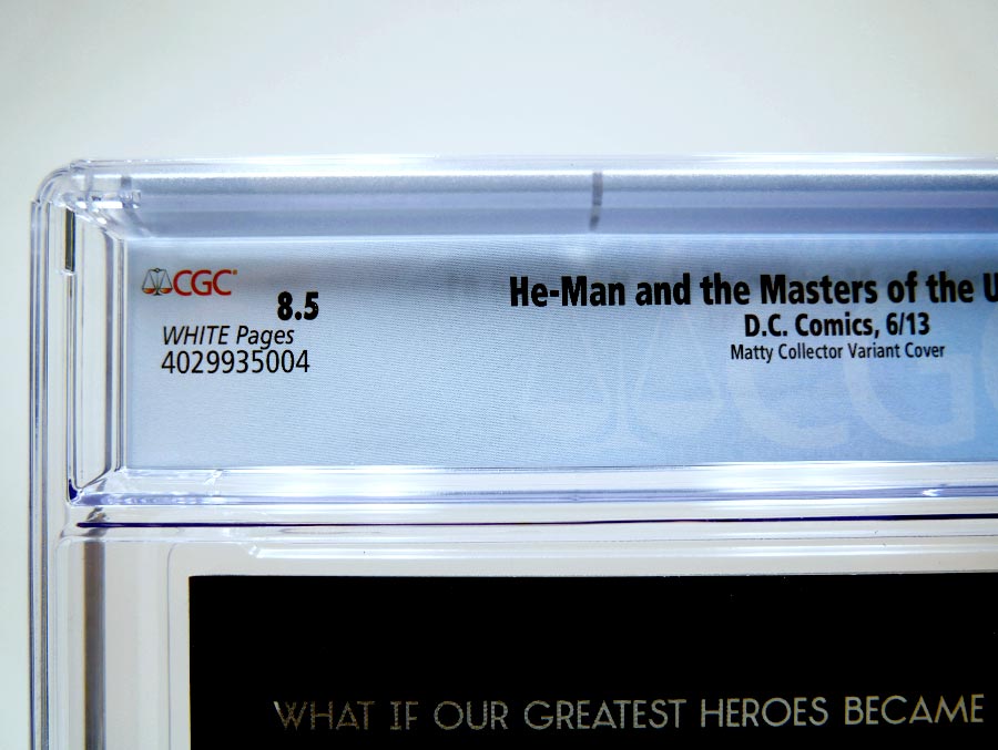 He-Man And The Masters Of The Universe Vol 2 #1 Cover C CGC 8.5 Action Figure Variant Cover 