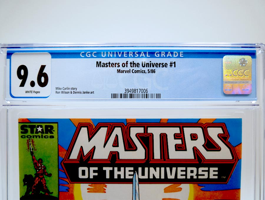 Masters Of The Universe Vol 2 #1 Cover B CGC 9.6