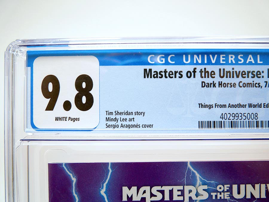 Masters Of The Universe Revelation #1 Cover D CGC 9.8 Sergio Aragones Variant Cover