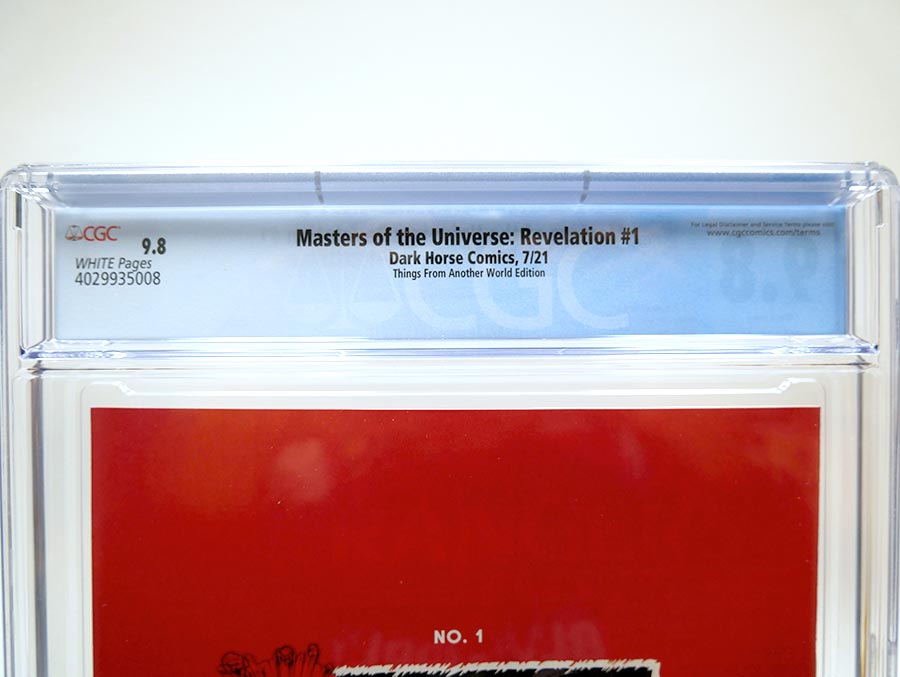 Masters Of The Universe Revelation #1 Cover D CGC 9.8 Sergio Aragones Variant Cover