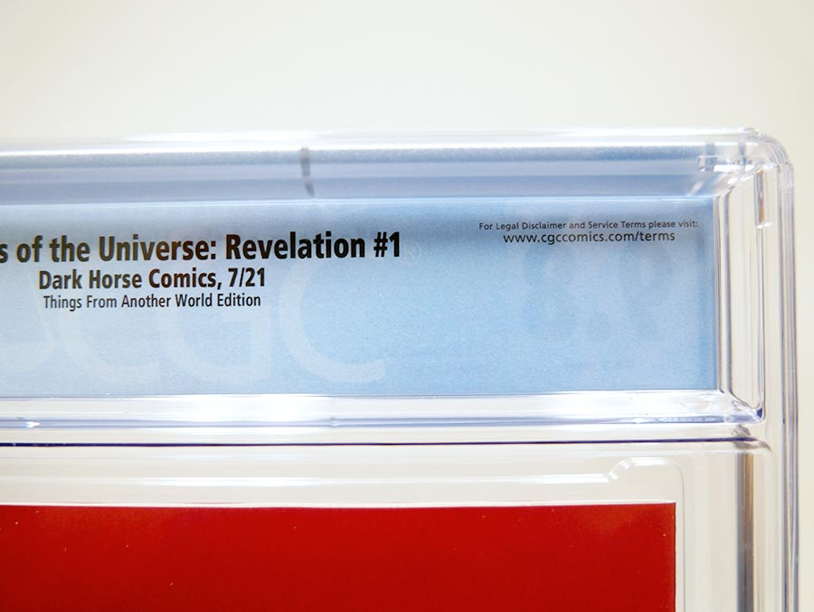 Masters Of The Universe Revelation #1 Cover D CGC 9.8 Sergio Aragones Variant Cover