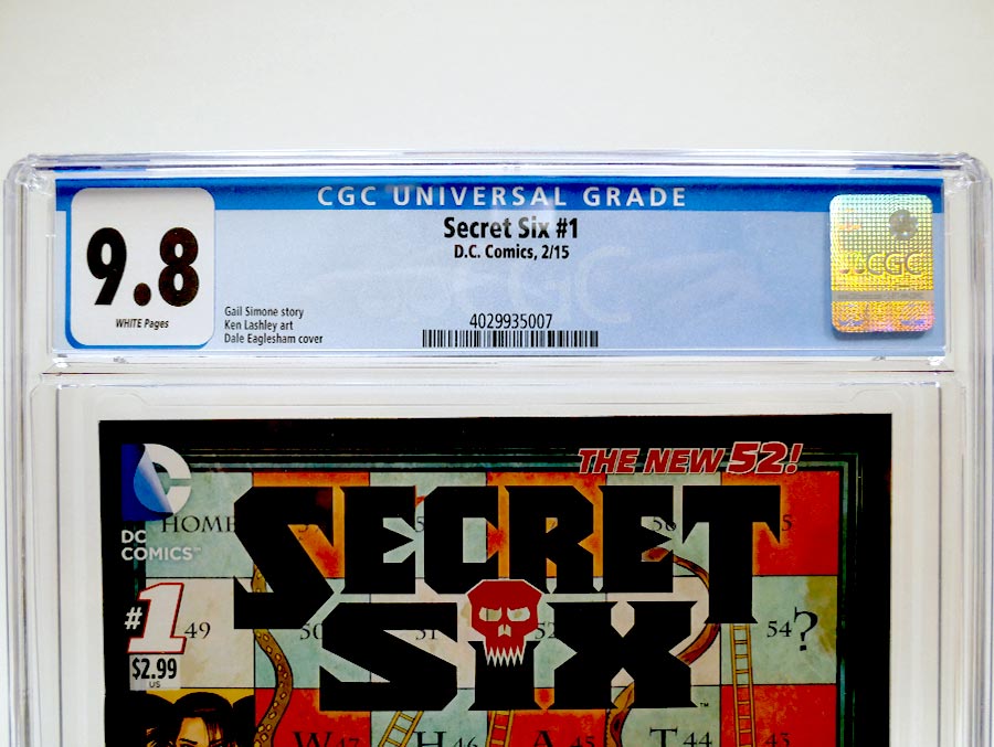Secret Six Vol 4 #1 Cover D CGC 9.8 Regular Dale Eaglesham Cover