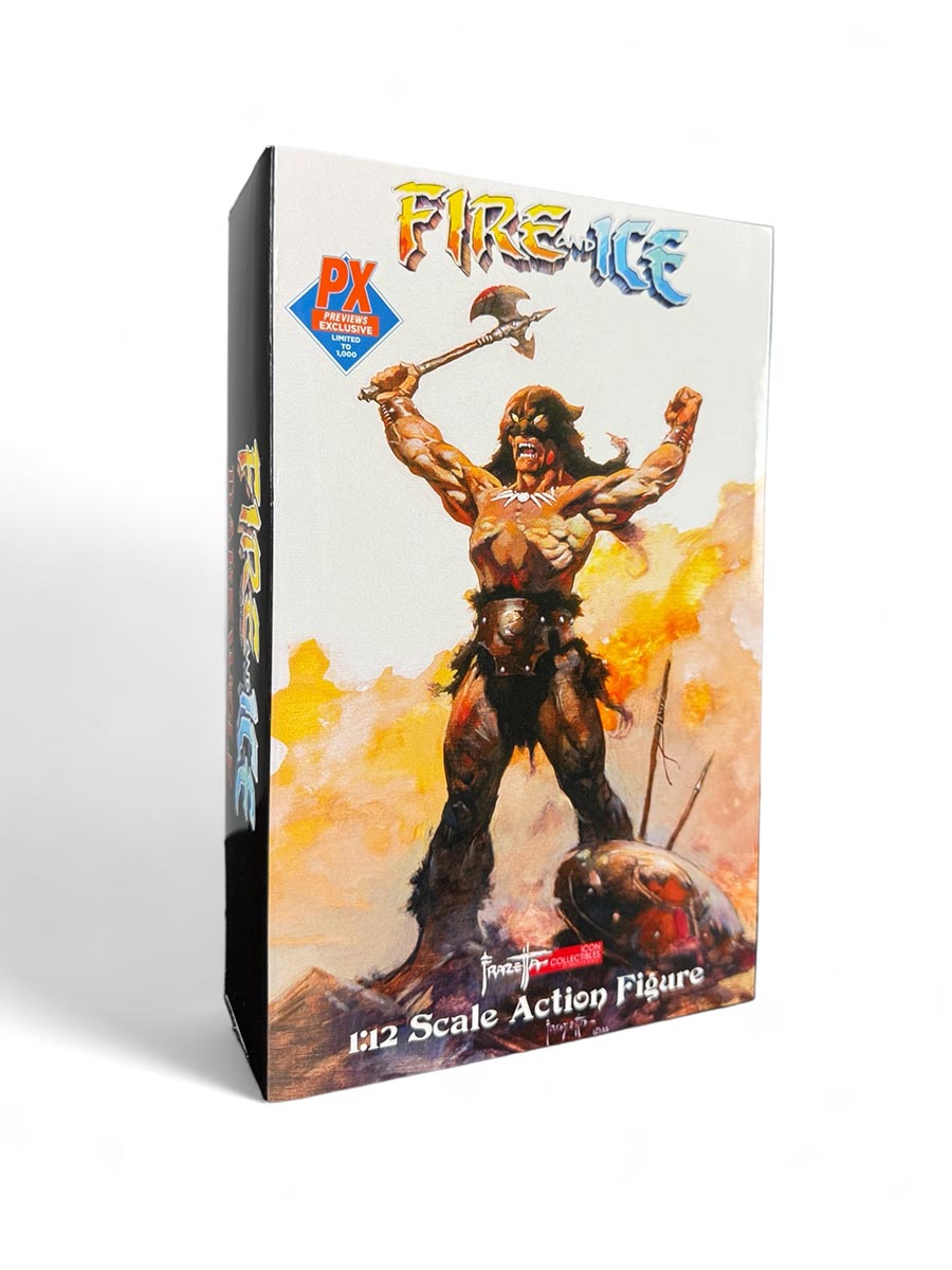 Fire & Ice Dark Wolf Previews Exclusive 1/12 Scale Action Figure Animated Version