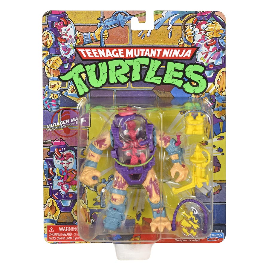 Teenage Mutant Ninja Turtles Classic Mutants #3 4-Piece Action Figure Set