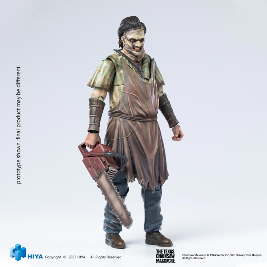 Texas Chainsaw Massacre 2003 Leatherface Killing Mask 1/18 Scale Mini Action Figure