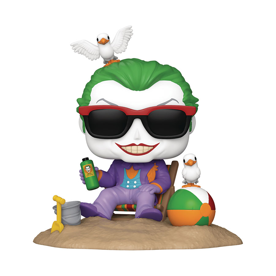 POP Deluxe Batman 85th Anniversary The Joker On The Beach (1989) Vinyl Figure