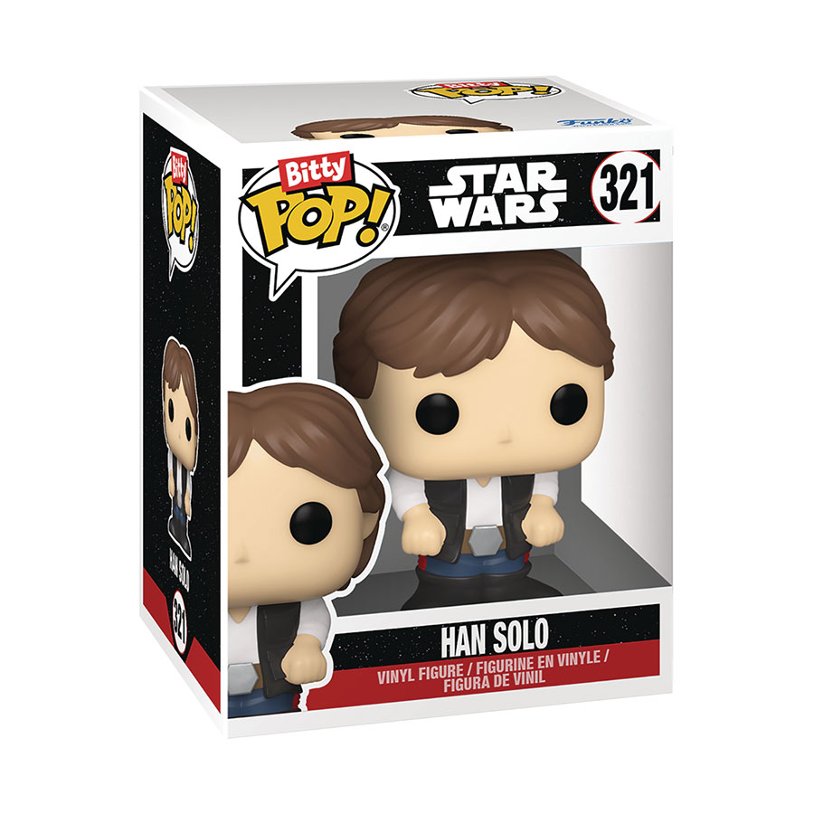 Bitty POP Ride Star Wars Han Solo And The Millenum Falcon Vinyl Figure