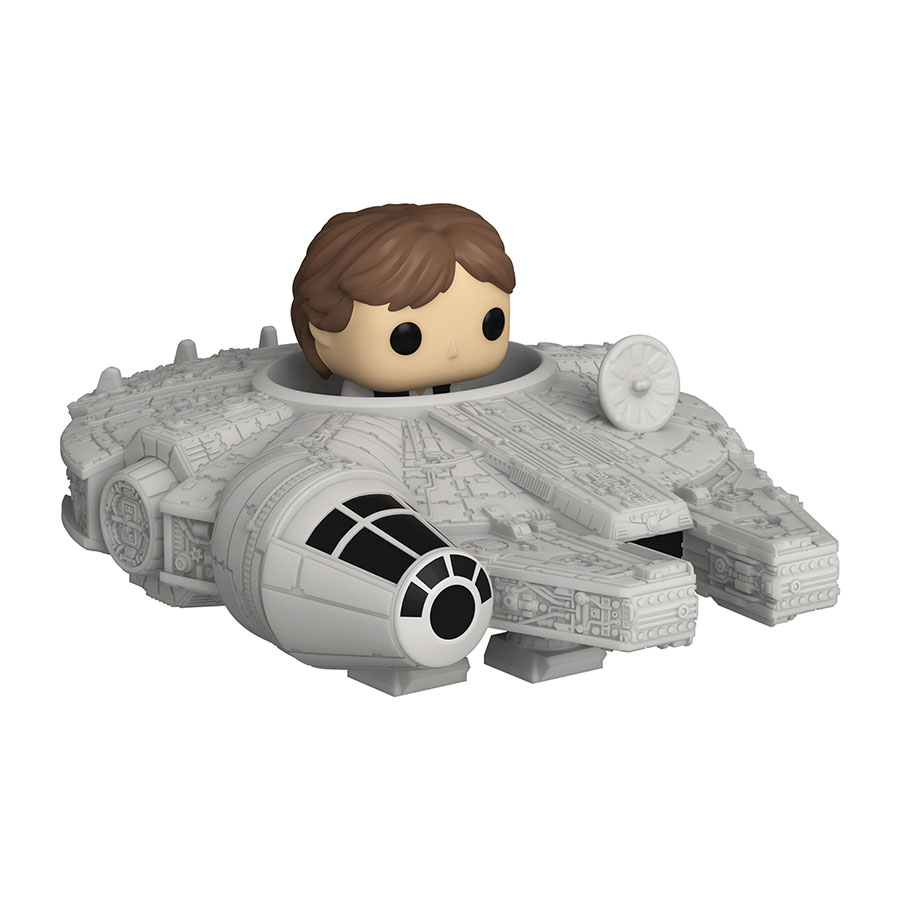 Bitty POP Ride Star Wars Han Solo And The Millenum Falcon Vinyl Figure