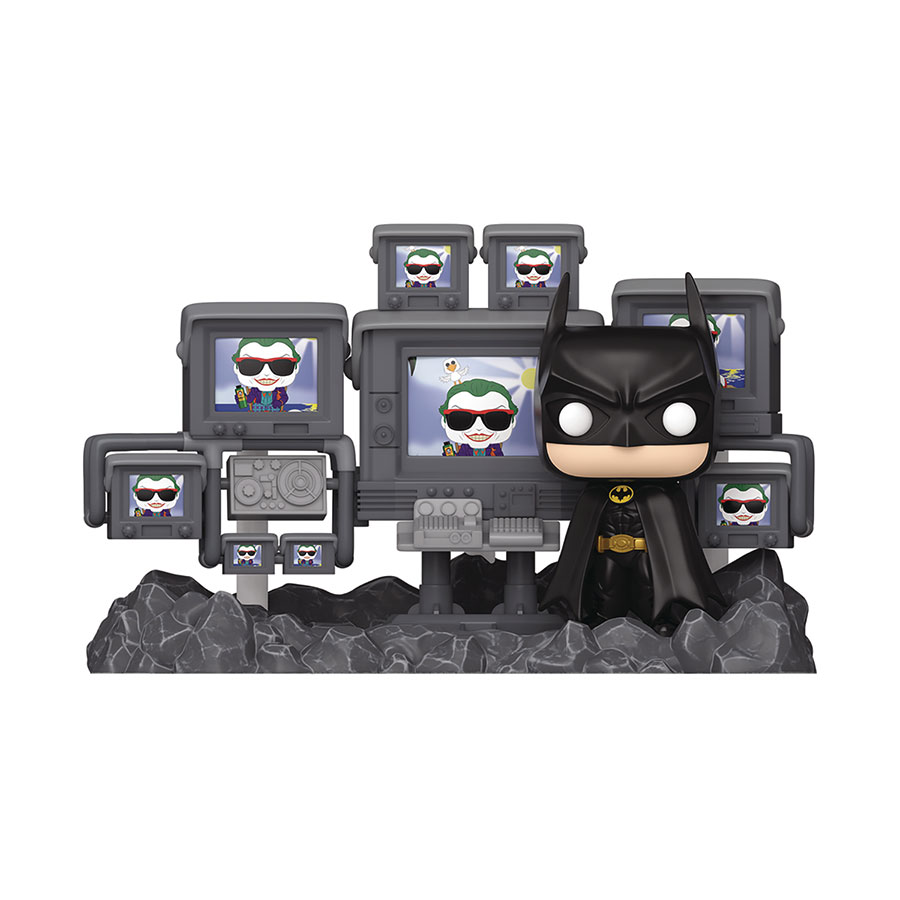 POP Moments Batman 85th Anniversary Batman In Batcave (1989) Vinyl Figure