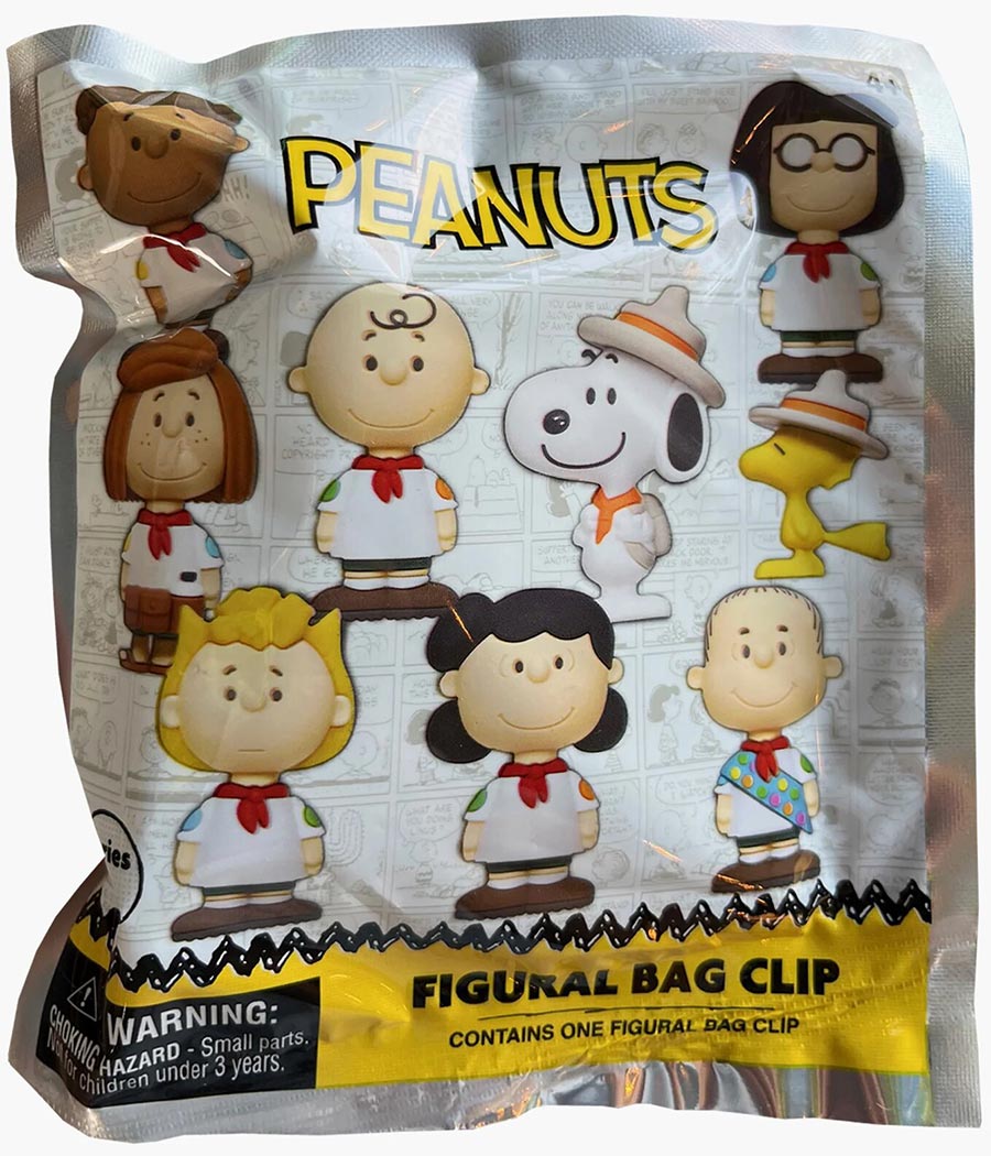 Peanuts Snoopy Foam Bag Clip Series 2 Blind Mystery Box 24-Piece Display