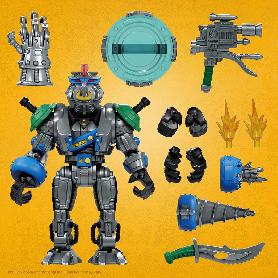 Teenage Mutant Ninja Turtles Ultimate Action Figure - Robot Bebop
