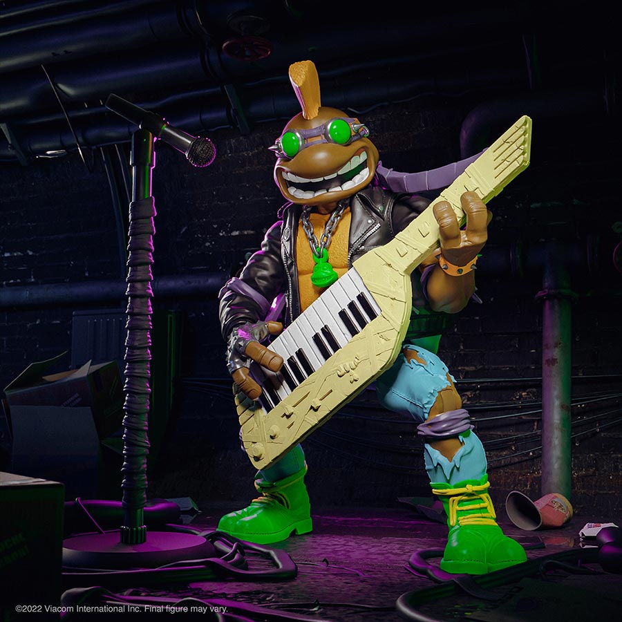 Teenage Mutant Ninja Turtles Ultimate Action Figure - Punker Donatello