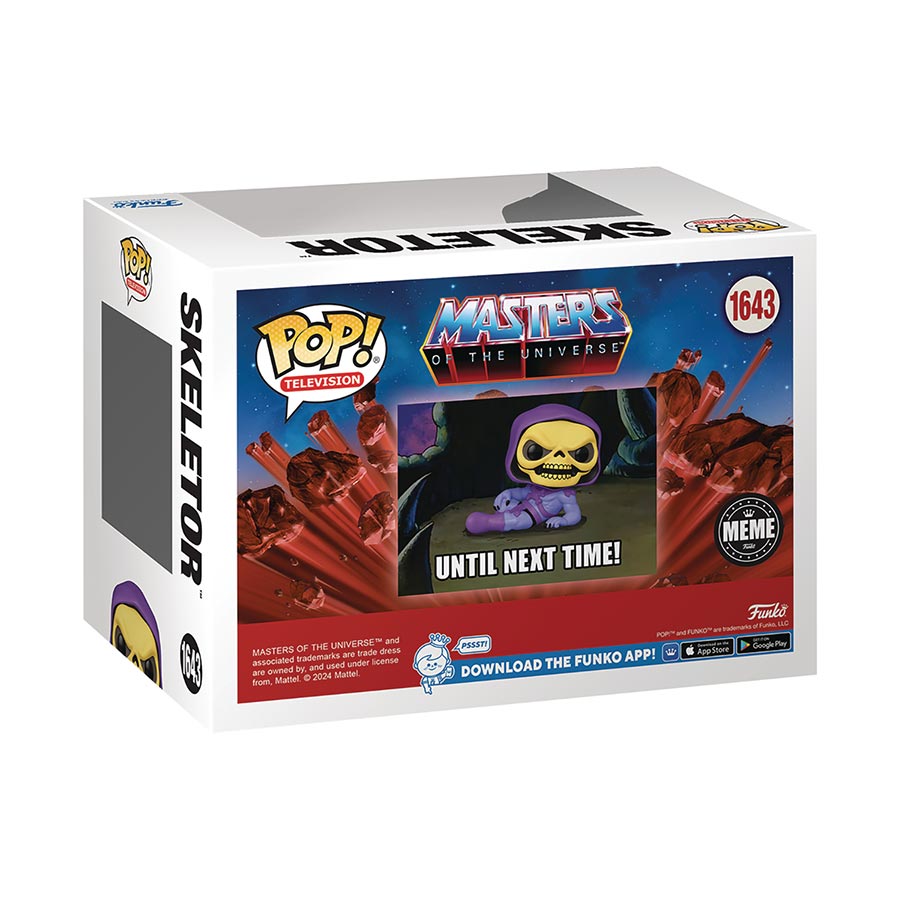 POP Television Masters Of The Universe Skeletor (Skeletor Facts Meme) Vinyl Figure