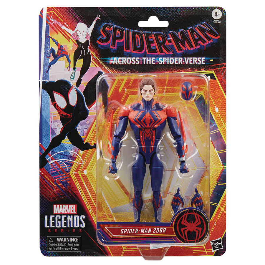 Marvel Legends Spider-Man Across The Spider-Verse Spider-Man 2099 Action Figure