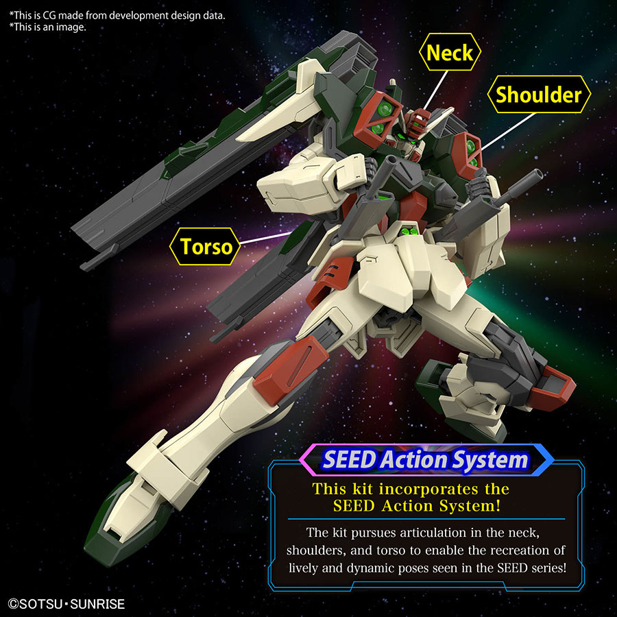 Gundam High Grade Universal Century 1/144 Kit #253 - Cosmic Era - Lightning Buster Gundam