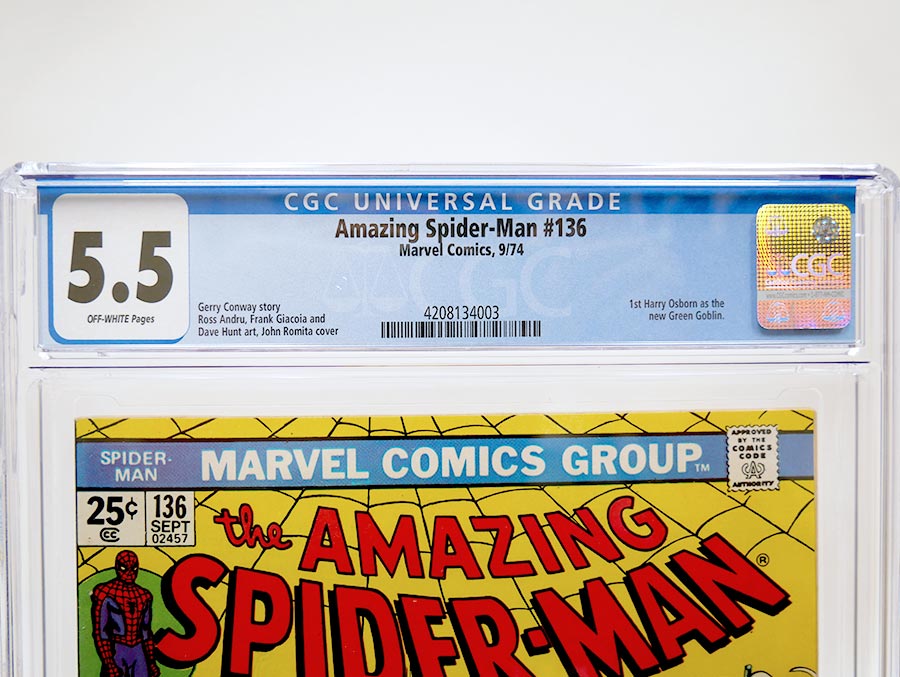Amazing Spider-Man #136 Cover B CGC 5.5