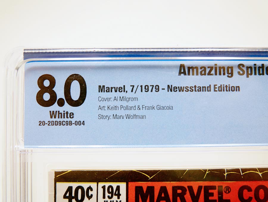 Amazing Spider-Man #194 Cover B Newsstand Edition CBCS 8.0