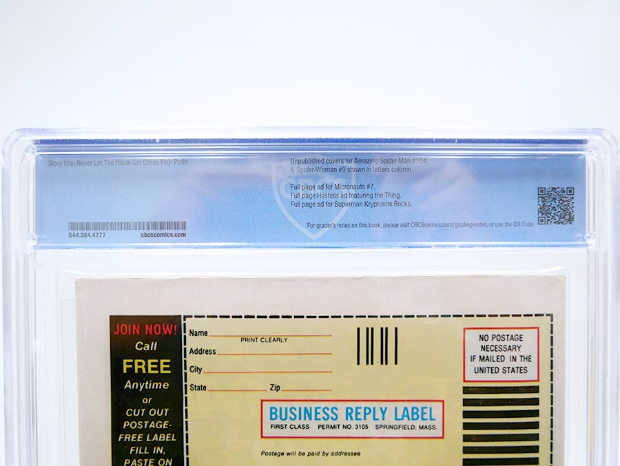 Amazing Spider-Man #194 Cover B Newsstand Edition CBCS 8.0