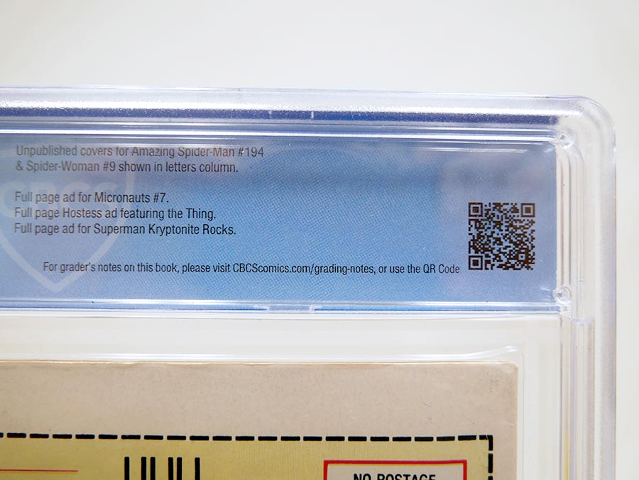 Amazing Spider-Man #194 Cover B Newsstand Edition CBCS 8.0