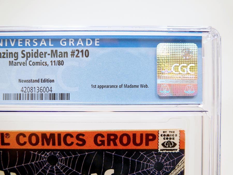 Amazing Spider-Man #210 Cover B Newsstand Edition CGC 7.5