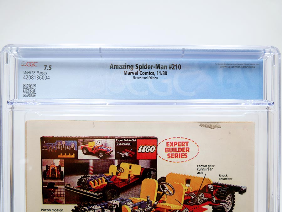 Amazing Spider-Man #210 Cover B Newsstand Edition CGC 7.5