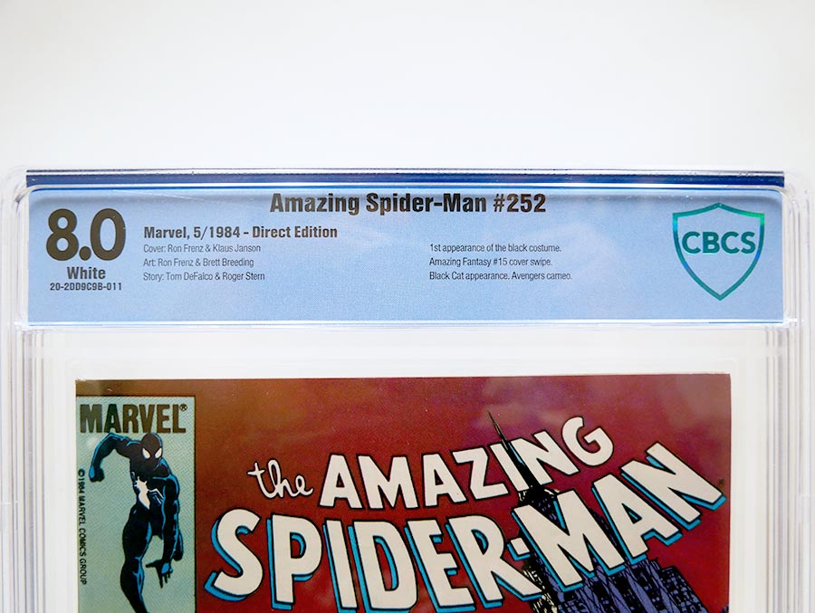 Amazing Spider-Man #252 Cover P 1st Ptg CBCS 8.0